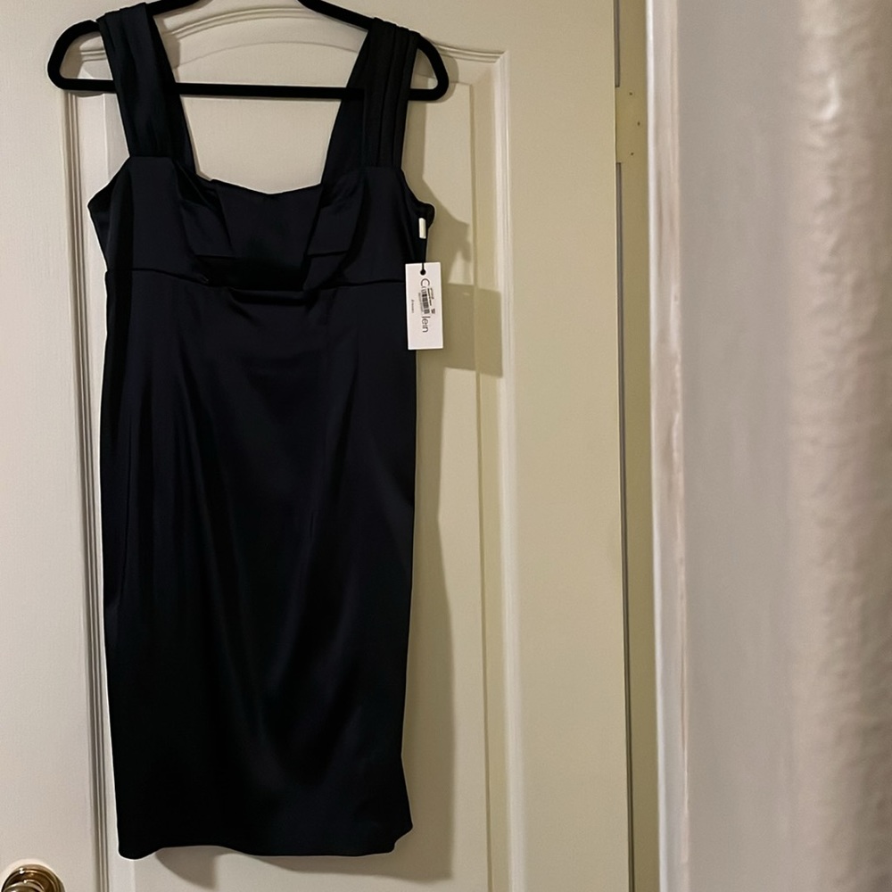 💃🏻💙 NWT 8P Calvin Klein Navy Blue Dress ✨ 💙